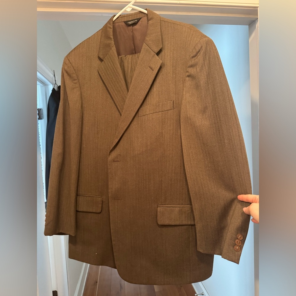 Claiborne Dark Brown Men's Blazer